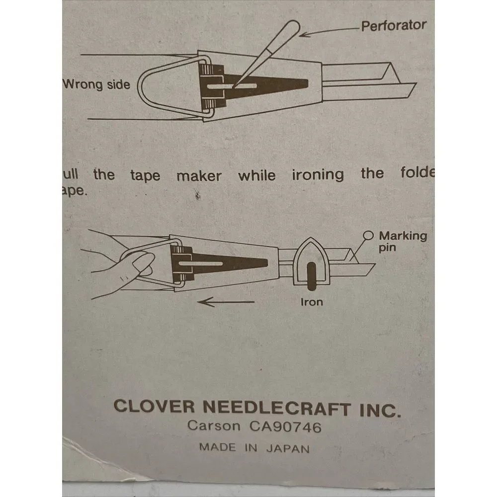 CLOVER CLO464-50‎ BIAS TAPE MAKER 50MM 2
